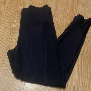 Oysho Women’s Medium Black High-Waist Compression Leggings